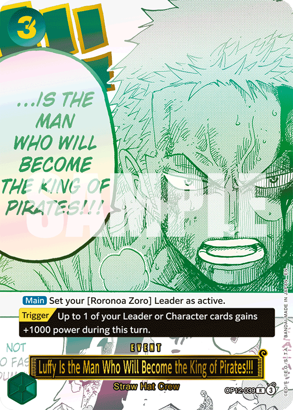 Luffy Is the Man Who Will Become the King of Pirates!!!