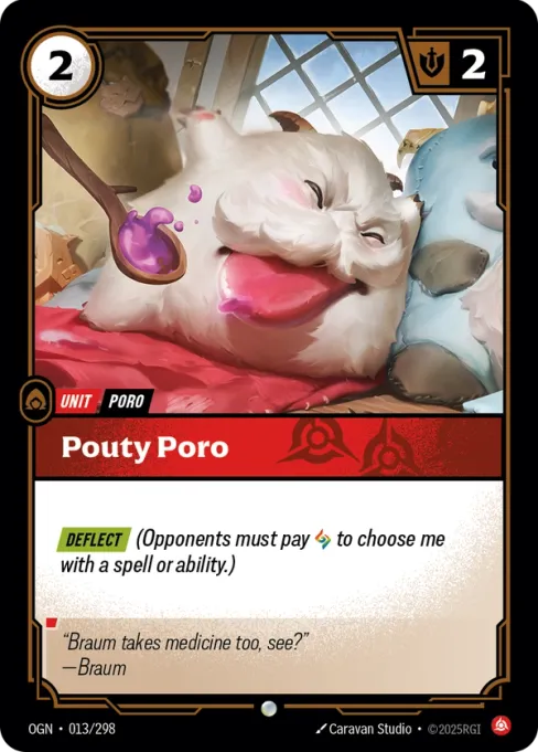 Pouty Poro