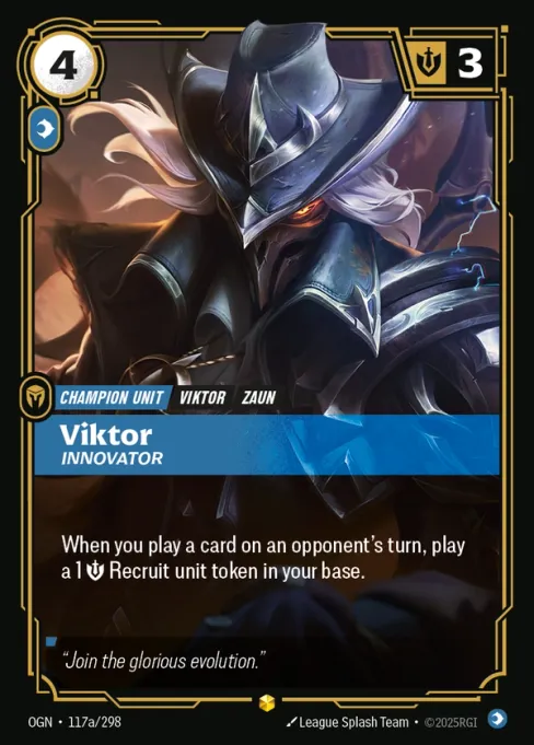 Viktor, Innovator