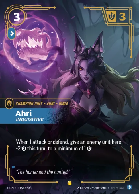 Ahri, Inquisitive