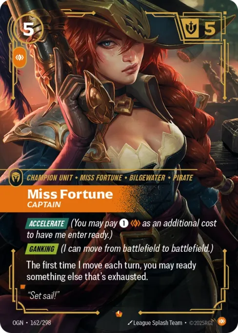 Miss Fortune, Captain