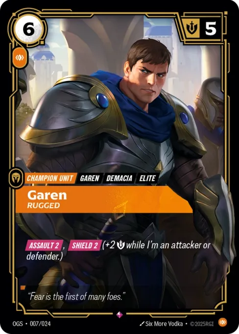 Garen, Rugged