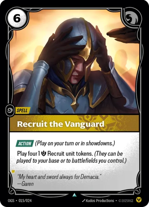 Recruit the Vanguard