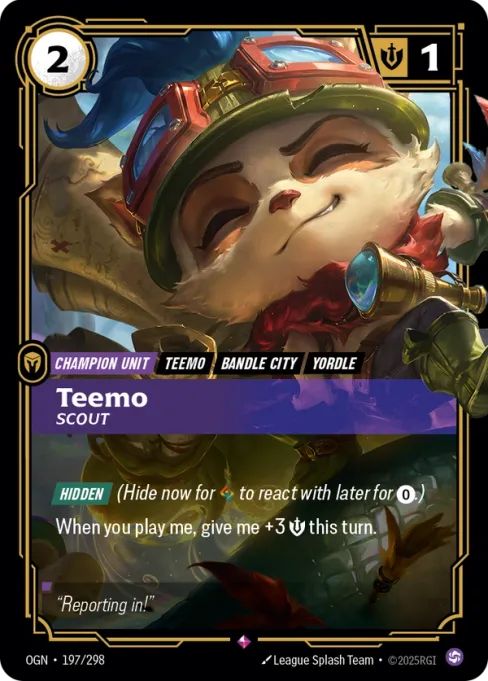 Teemo, Scout