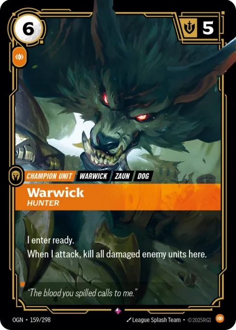 Warwick, Hunter