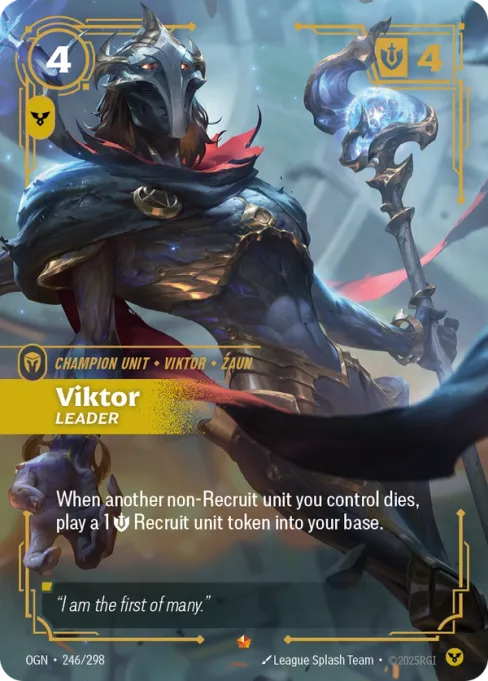 Viktor, Leader