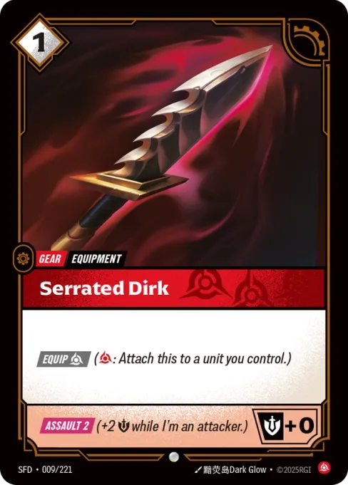 Serrated Dirk