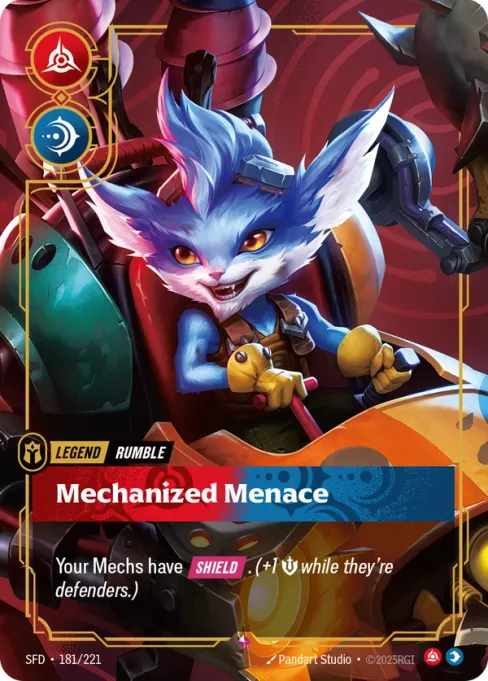 Rumble, Mechanized Menace