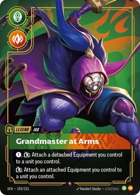 Jax, Grandmaster at Arms