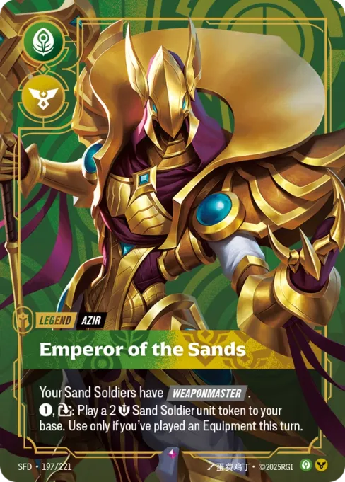Azir, Emperor of the Sands