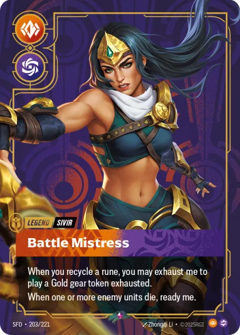 Sivir, Battle Mistress