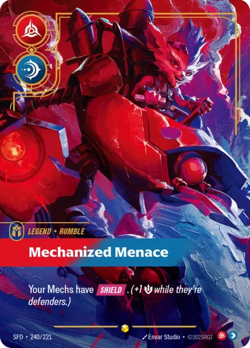 Rumble, Mechanized Menace