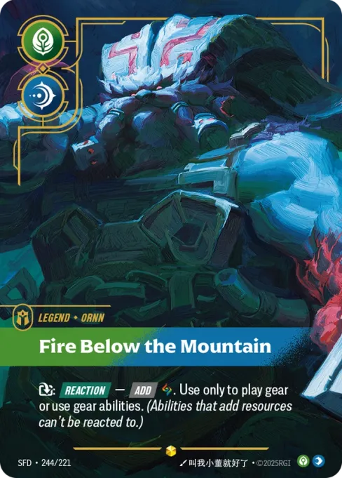 Ornn, Fire Below the Mountain