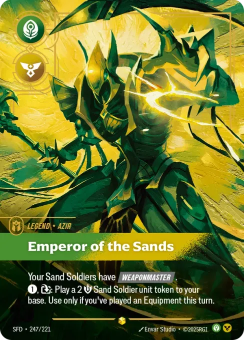 Azir, Emperor of the Sands