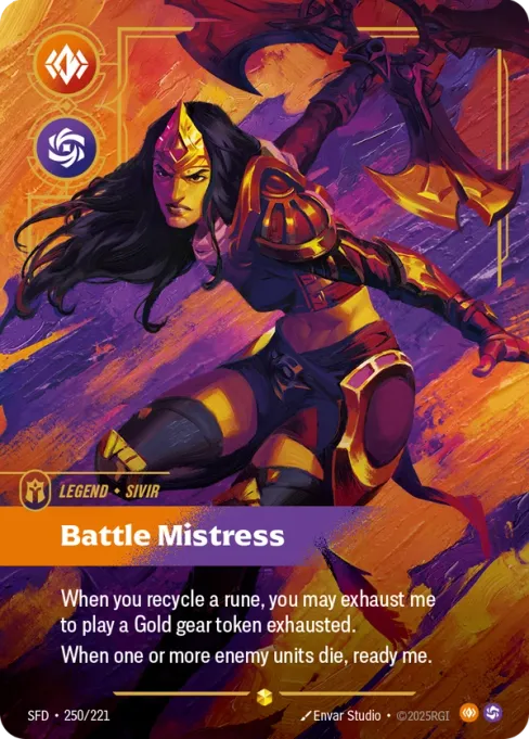 Sivir, Battle Mistress