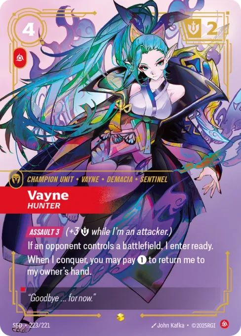 Vayne, Hunter