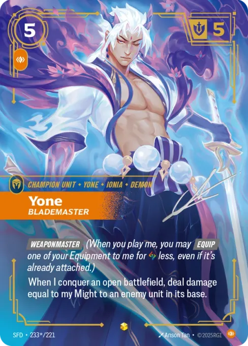Yone, Blademaster