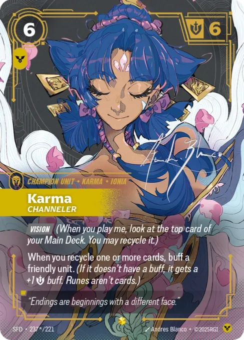 Karma, Channeler