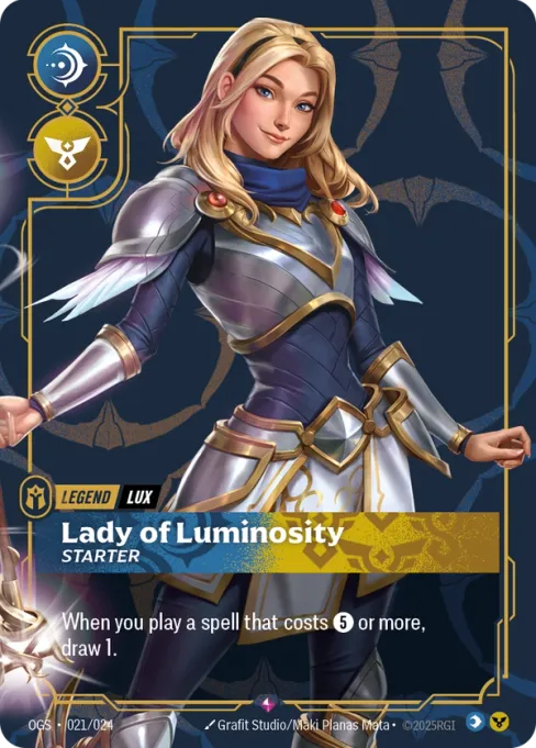 Lux, Lady of Luminosity