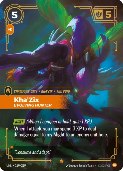 Kha'Zix, Evolving Hunter