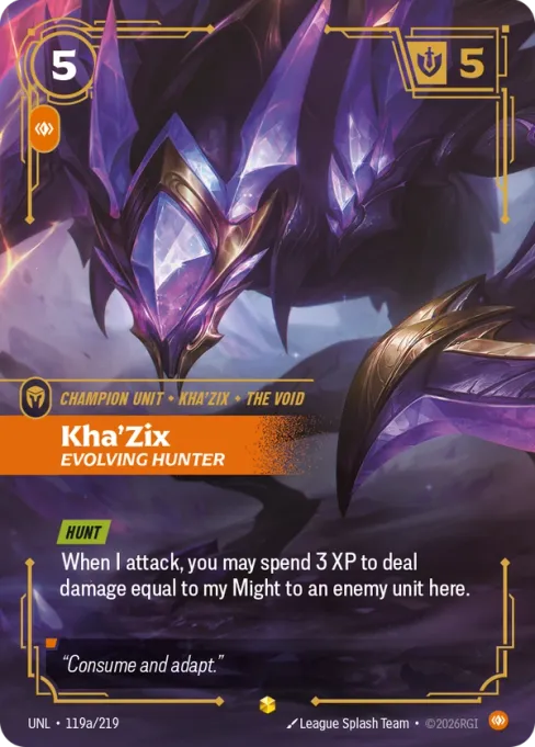 Kha'Zix, Evolving Hunter