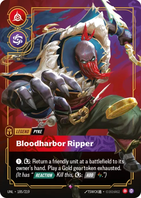 Pyke, Bloodharbor Ripper
