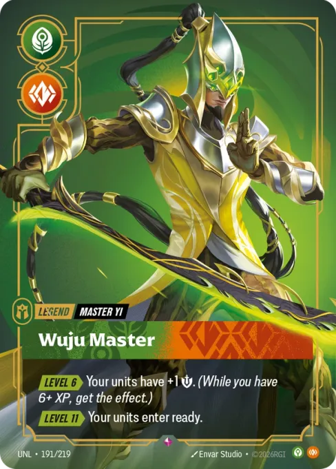 Master Yi, Wuju Master