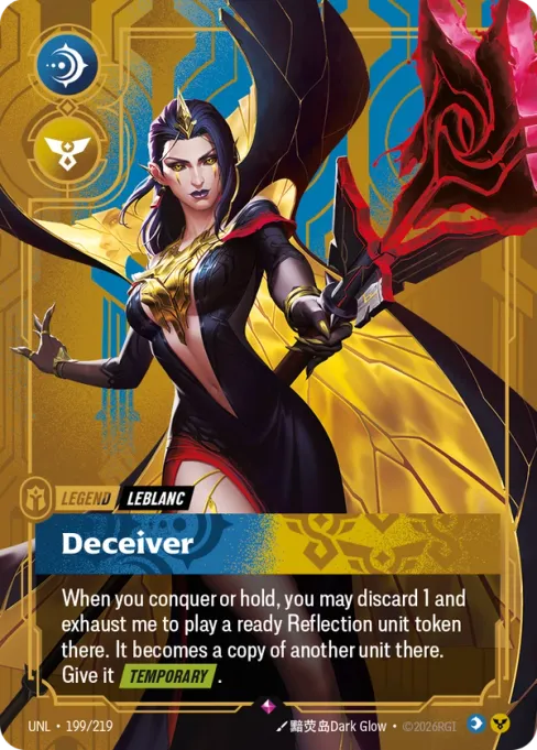 Leblanc, Deceiver