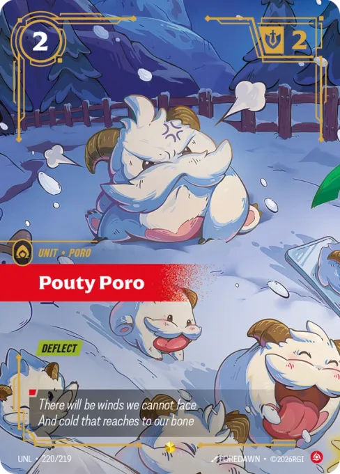 Pouty Poro