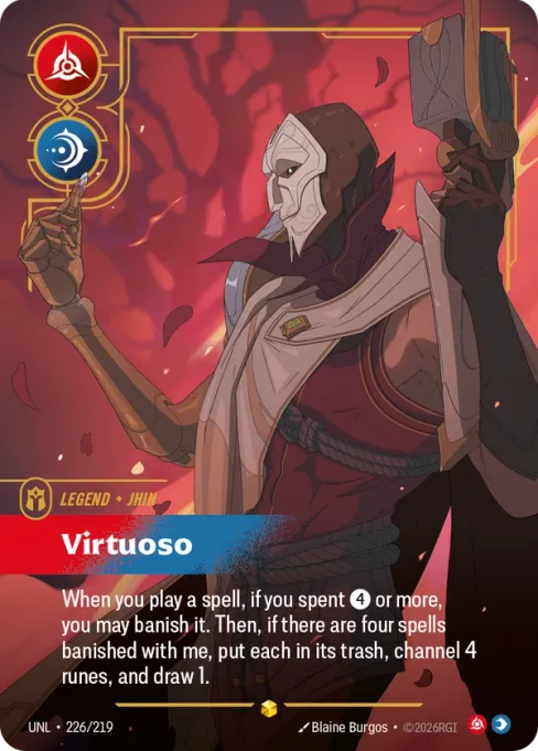 Jhin, Virtuoso