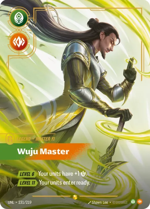 Master Yi, Wuju Master