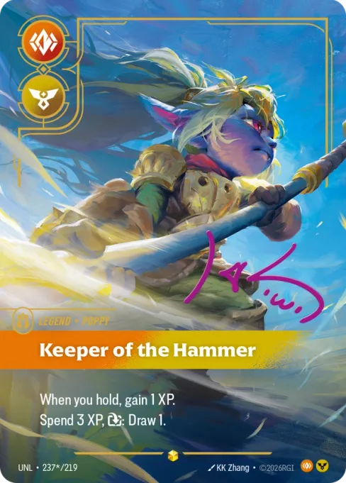 Poppy, Keeper of the Hammer