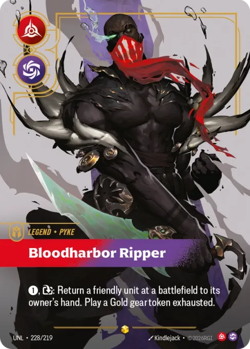 Pyke, Bloodharbor Ripper