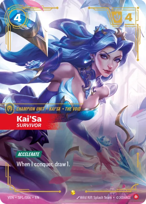 Kai'Sa, Survivor