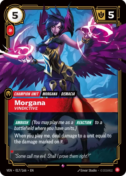 Morgana, Vindictive