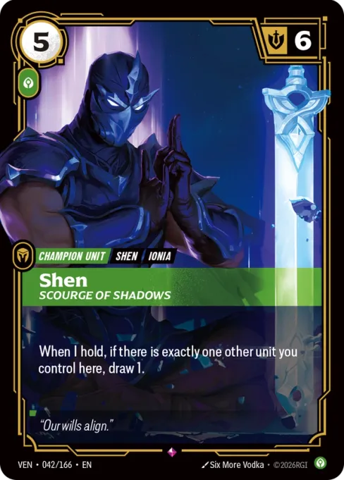 Shen, Scourge of Shadows