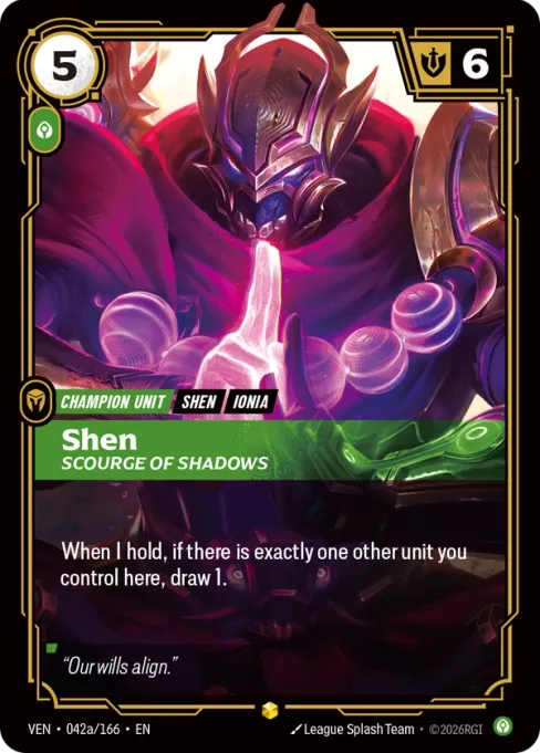 Shen, Scourge of Shadows