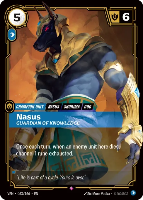 Nasus, Guardian of Knowledge