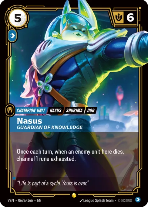Nasus, Guardian of Knowledge
