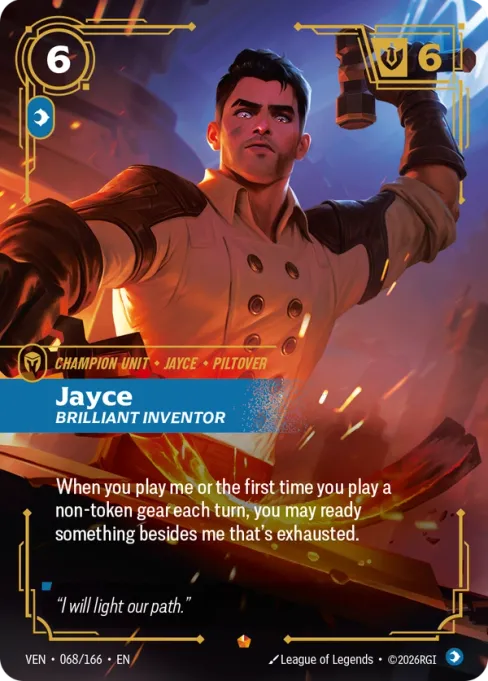 Jayce, Brilliant Inventor