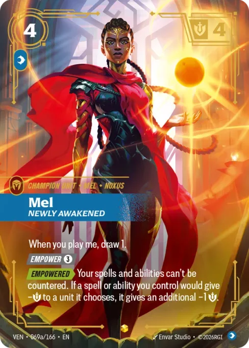 Mel, Newly Awakened