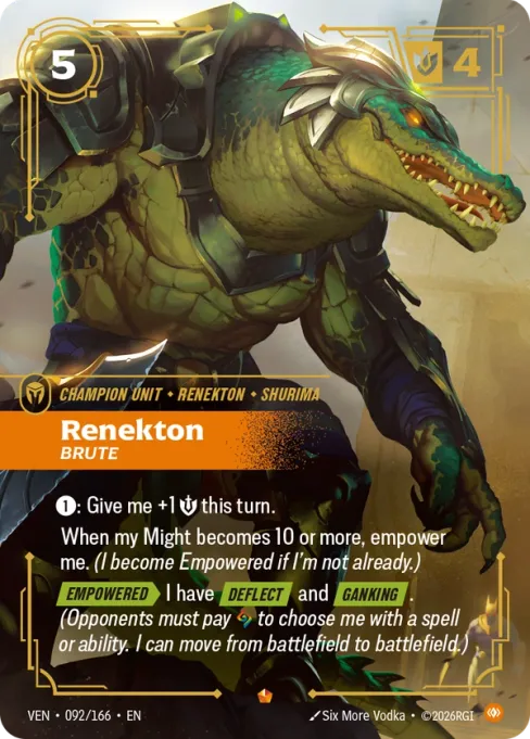 Renekton, Brute