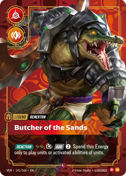 Renekton, Butcher of the Sands