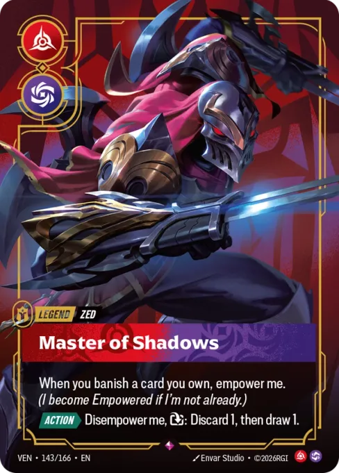 Zed, Master of Shadows