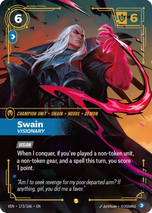 Swain, Visionary