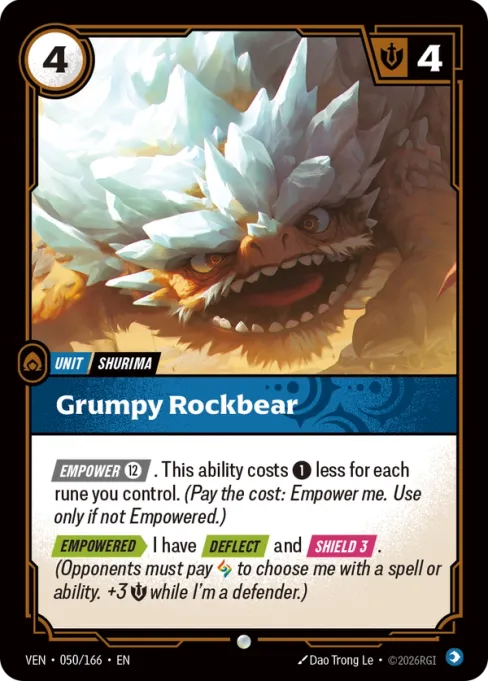 Grumpy Rockbear
