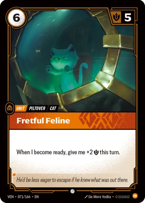 Fretful Feline
