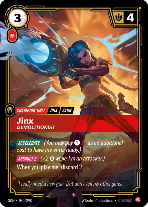 Jinx, Demolitionist