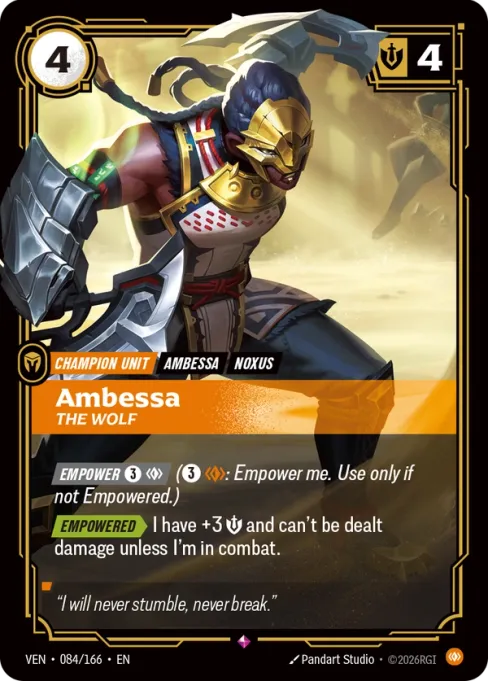 Ambessa, The Wolf