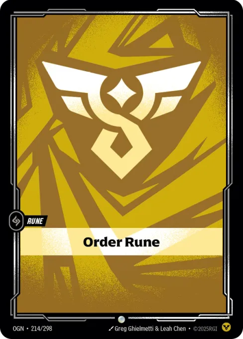 Order Rune